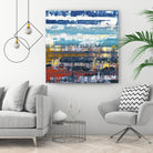 Hold of Time by Edward Selkirk on GIANT ART - red abstract