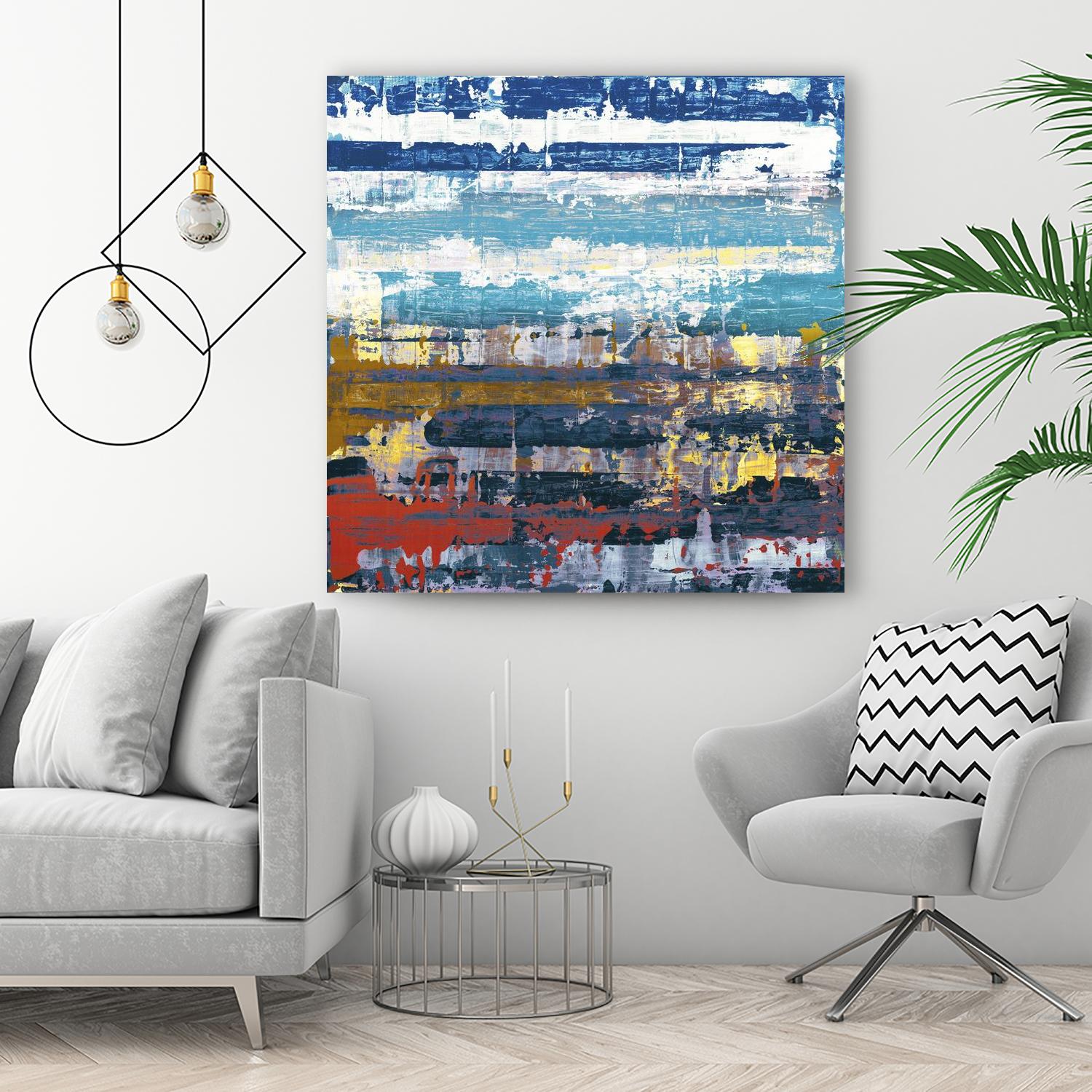 Hold of Time by Edward Selkirk on GIANT ART - red abstract