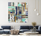 Acres I by Edward Selkirk on GIANT ART - blue abstract