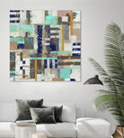 Acres I by Edward Selkirk on GIANT ART - blue abstract