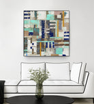 Acres I by Edward Selkirk on GIANT ART - blue abstract