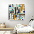 Acres I by Edward Selkirk on GIANT ART - blue abstract