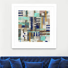 Acres I by Edward Selkirk on GIANT ART - blue abstract