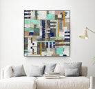Acres I by Edward Selkirk on GIANT ART - blue abstract