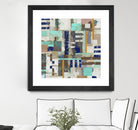 Acres I by Edward Selkirk on GIANT ART - blue abstract