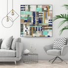 Acres I by Edward Selkirk on GIANT ART - blue abstract