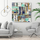 Acres I by Edward Selkirk on GIANT ART - blue abstract