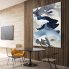 Whale Watching II by Edward Selkirk on GIANT ART - beige nautical