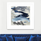 Whale Watching II by Edward Selkirk on GIANT ART - beige nautical