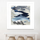 Whale Watching II by Edward Selkirk on GIANT ART - beige nautical