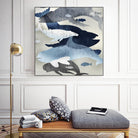 Whale Watching II by Edward Selkirk on GIANT ART - beige nautical