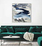 Whale Watching II by Edward Selkirk on GIANT ART - beige nautical