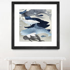 Whale Watching II by Edward Selkirk on GIANT ART - beige nautical