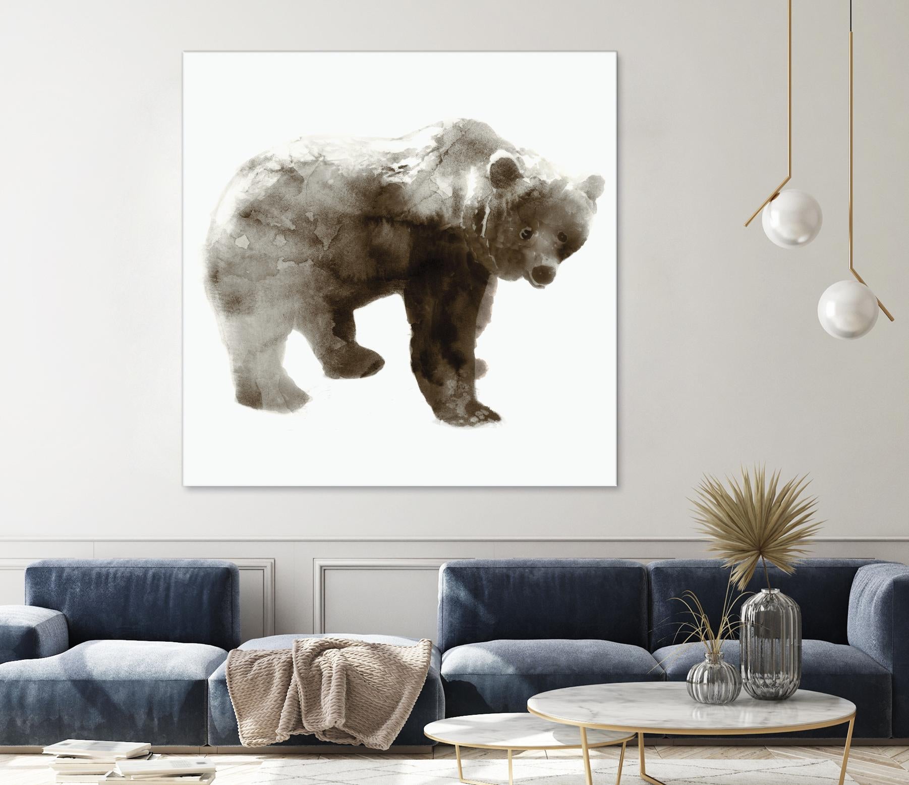 Bear by Edward Selkirk on GIANT ART - brown animals