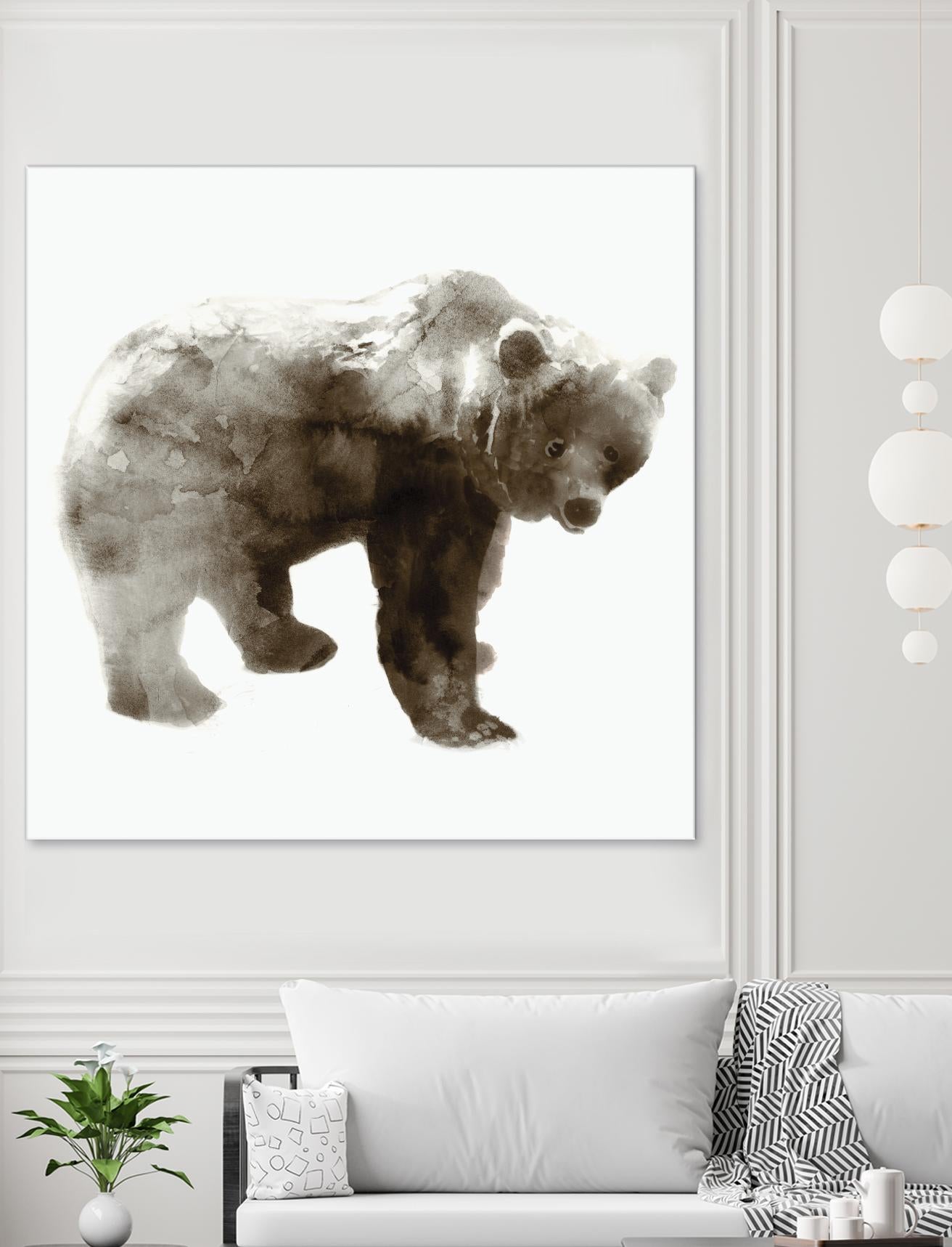 Bear by Edward Selkirk on GIANT ART - brown animals