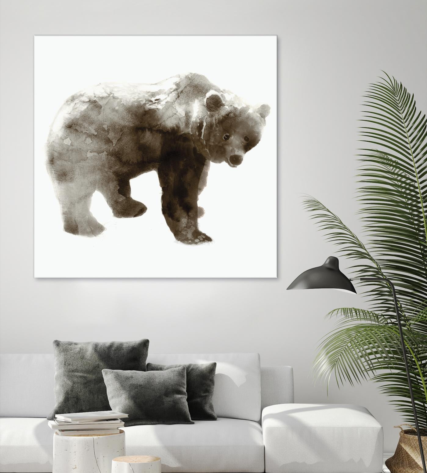 Bear by Edward Selkirk on GIANT ART - brown animals