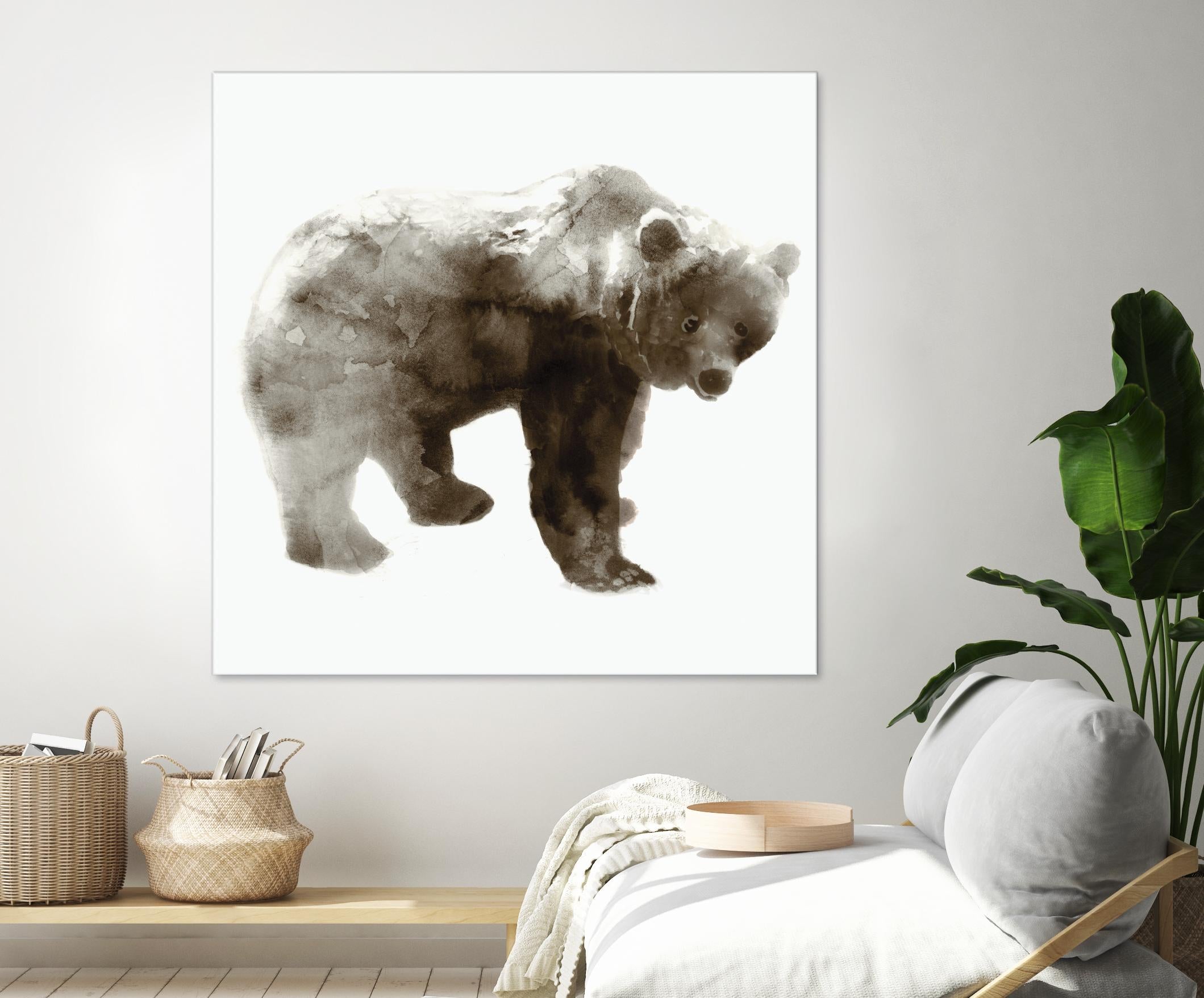 Bear by Edward Selkirk on GIANT ART - brown animals