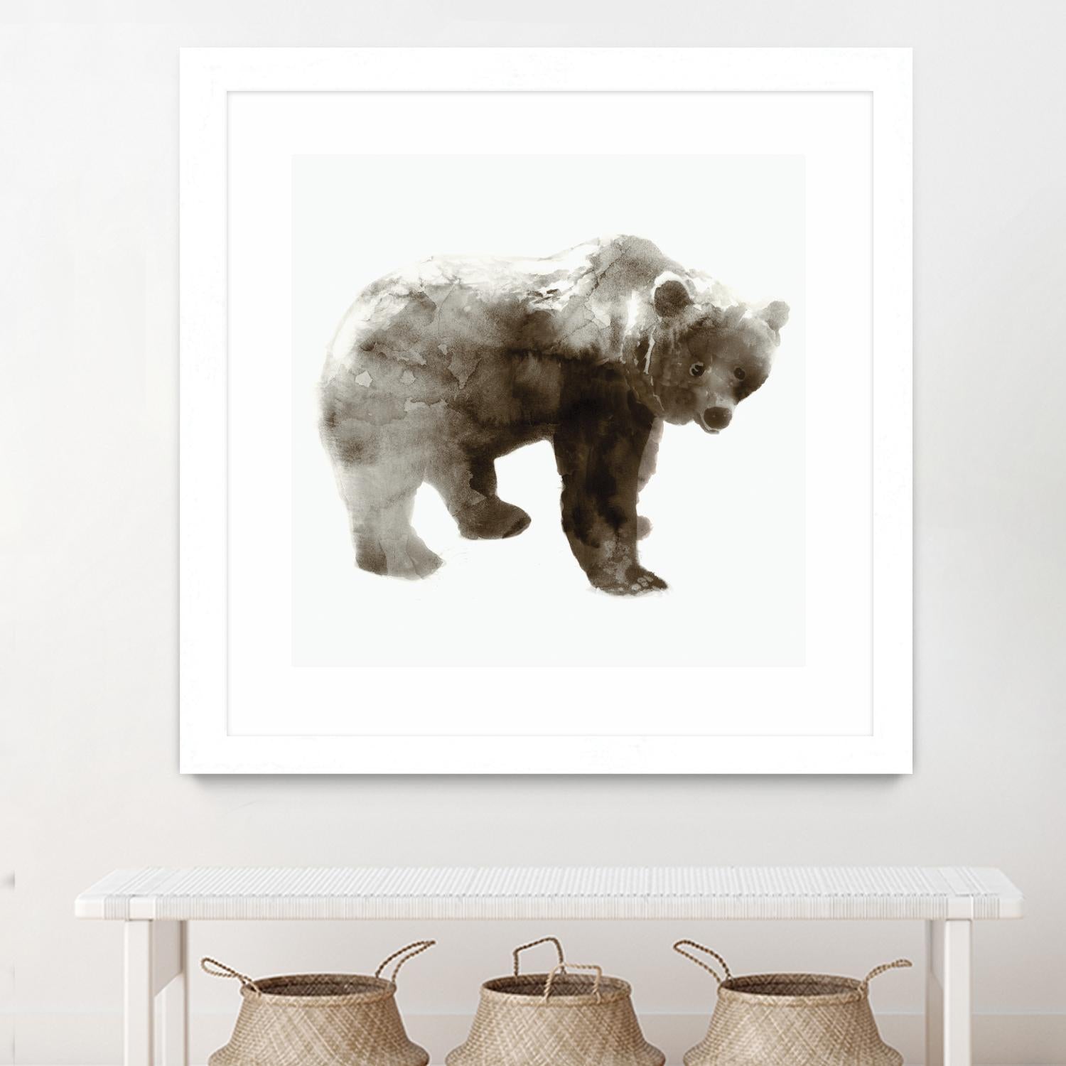 Bear by Edward Selkirk on GIANT ART - brown animals