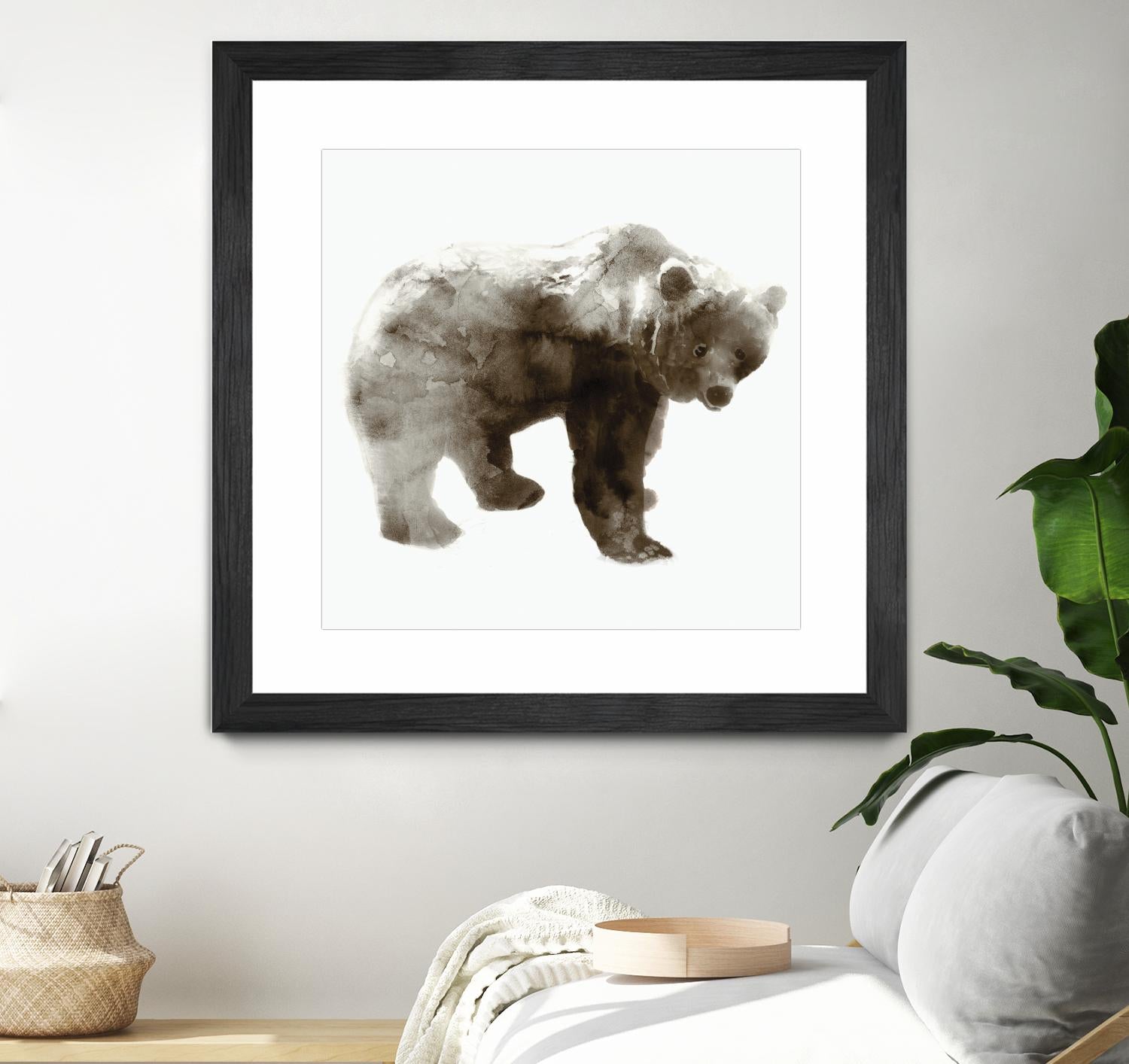 Bear by Edward Selkirk on GIANT ART - brown animals