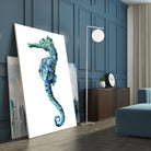Sea Horse by Edward Selkirk on GIANT ART - white nautical