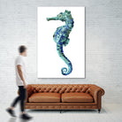 Sea Horse by Edward Selkirk on GIANT ART - white nautical