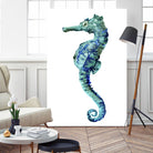Sea Horse by Edward Selkirk on GIANT ART - white nautical