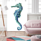 Sea Horse by Edward Selkirk on GIANT ART - white nautical