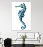 Sea Horse by Edward Selkirk on GIANT ART - white nautical
