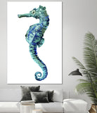 Sea Horse by Edward Selkirk on GIANT ART - white nautical