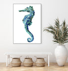 Sea Horse by Edward Selkirk on GIANT ART - white nautical