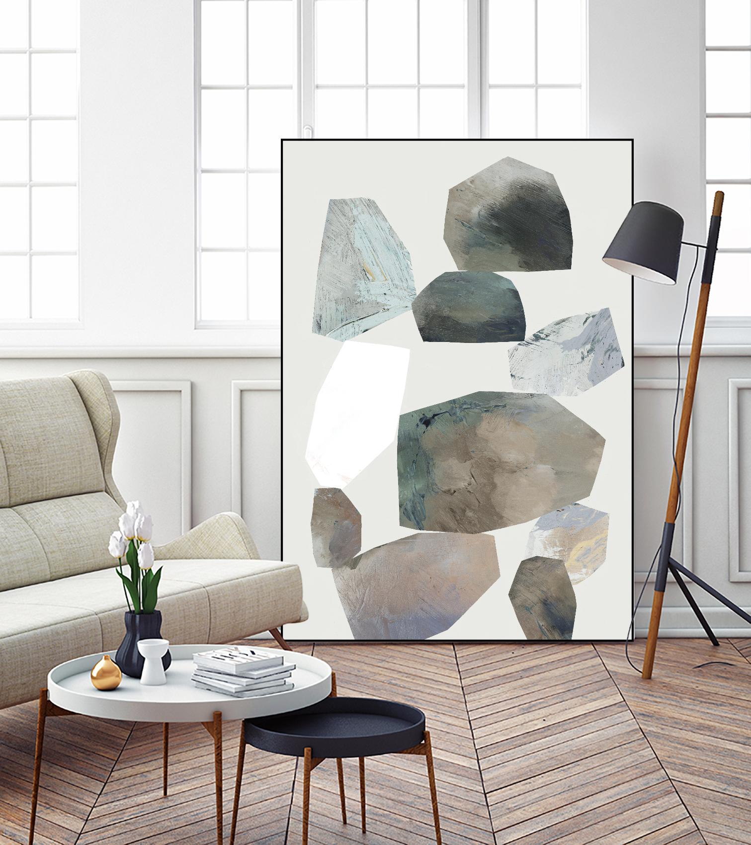 Rocking II by Edward Selkirk on GIANT ART - white abstract