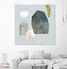 Assembly I by Edward Selkirk on GIANT ART - blue abstract contemporary