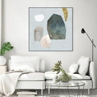 Assembly I by Edward Selkirk on GIANT ART - blue abstract contemporary