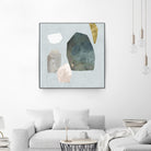 Assembly I by Edward Selkirk on GIANT ART - blue abstract contemporary