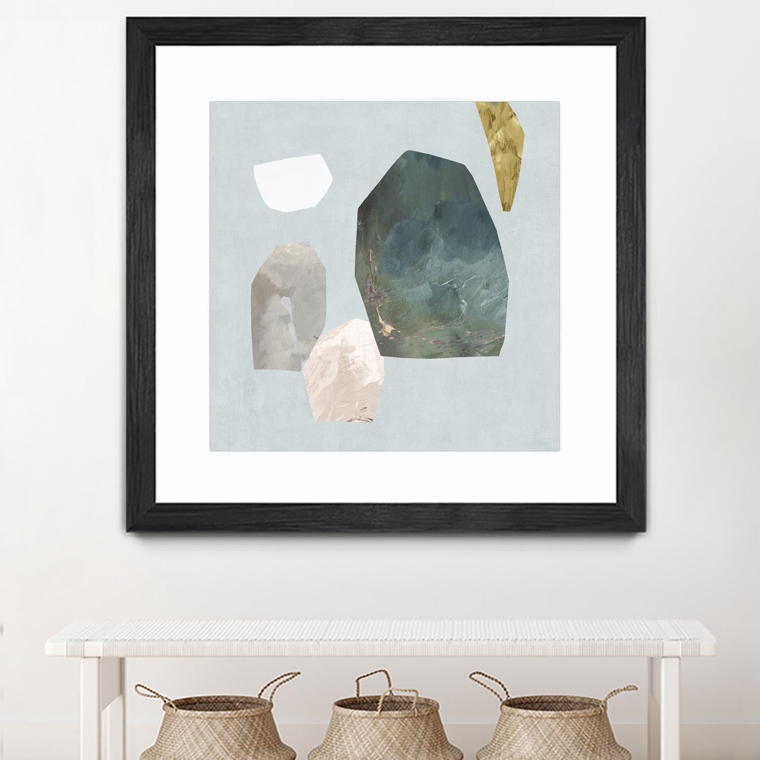 Assembly I by Edward Selkirk on GIANT ART - blue abstract contemporary