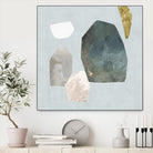 Assembly I by Edward Selkirk on GIANT ART - blue abstract contemporary