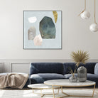 Assembly I by Edward Selkirk on GIANT ART - blue abstract contemporary