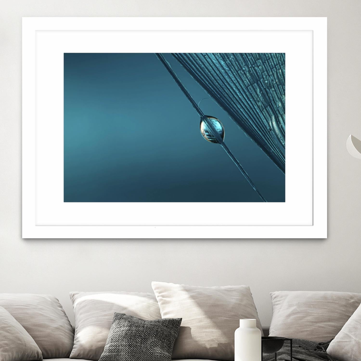 Blue by Sharon Johnstone on GIANT ART - blue photo art