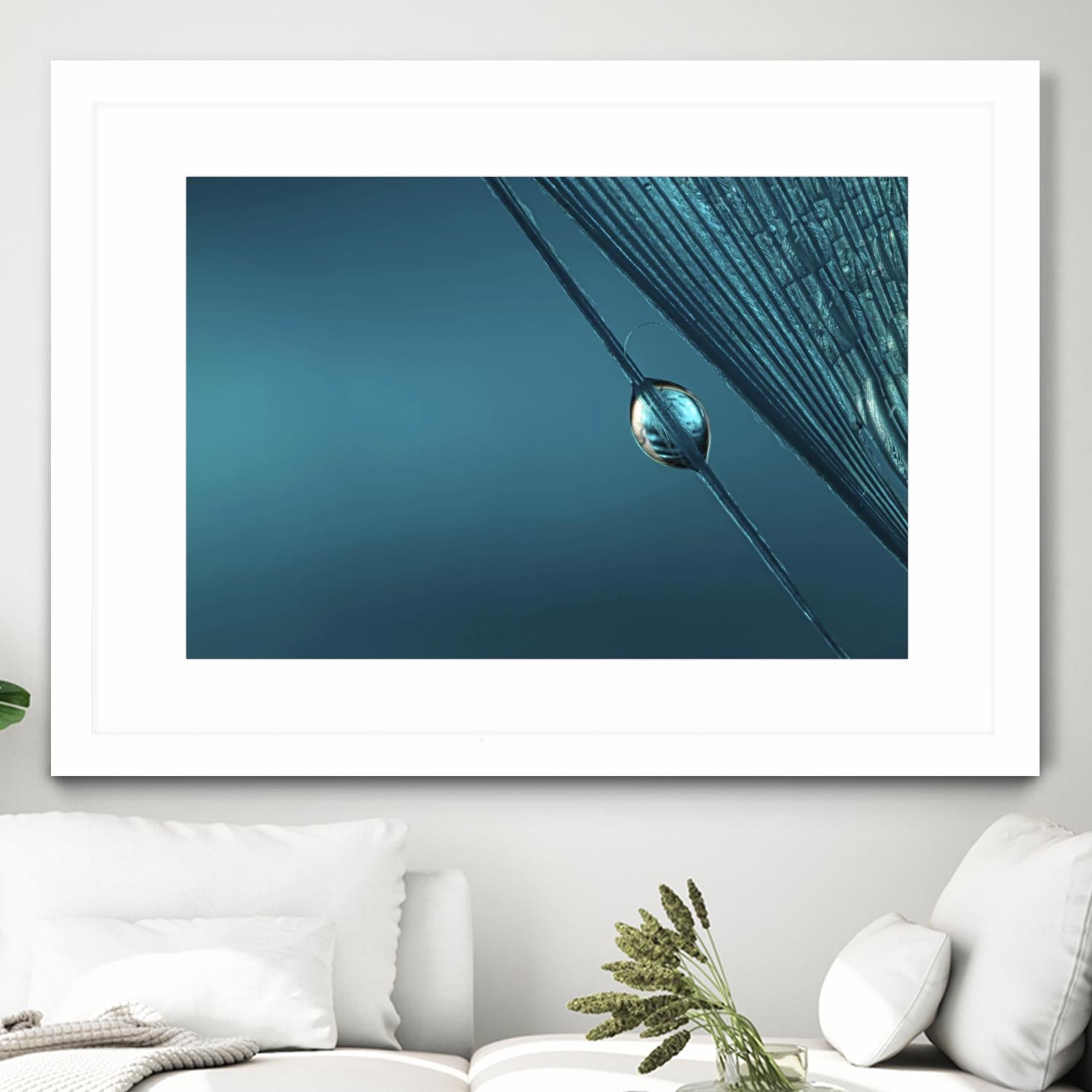 Blue by Sharon Johnstone on GIANT ART - blue photo art