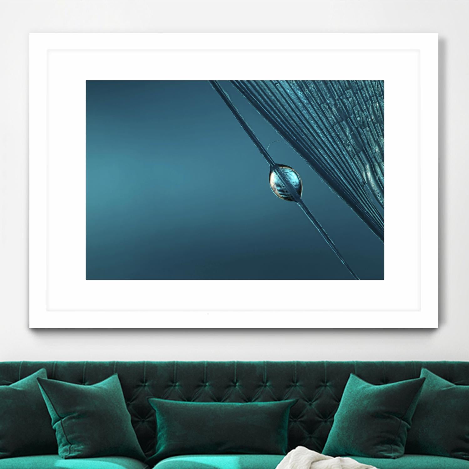 Blue by Sharon Johnstone on GIANT ART - blue photo art