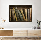 Vintage Book Collection II by Sylvia Cook on GIANT ART - orange leisure