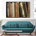 Vintage Book Collection III by Sylvia Cook on GIANT ART - white leisure