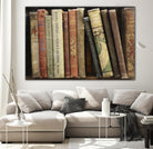 Vintage Book Collection III by Sylvia Cook on GIANT ART - white leisure