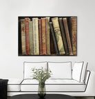 Vintage Book Collection III by Sylvia Cook on GIANT ART - white leisure
