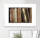 Vintage Book Collection III by Sylvia Cook on GIANT ART - white leisure