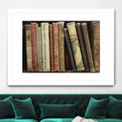 Vintage Book Collection III by Sylvia Cook on GIANT ART - white leisure