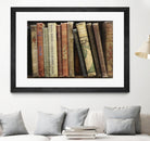 Vintage Book Collection III by Sylvia Cook on GIANT ART - white leisure