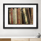 Vintage Book Collection III by Sylvia Cook on GIANT ART - white leisure