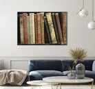 Vintage Book Collection III by Sylvia Cook on GIANT ART - white leisure