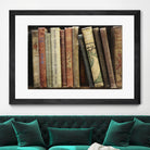 Vintage Book Collection III by Sylvia Cook on GIANT ART - white leisure